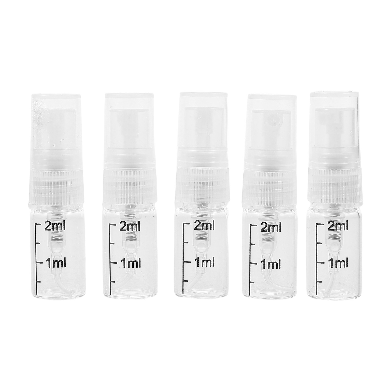 Misting Bottle Fine - 5 stuks helder glas draagbare spuitfles