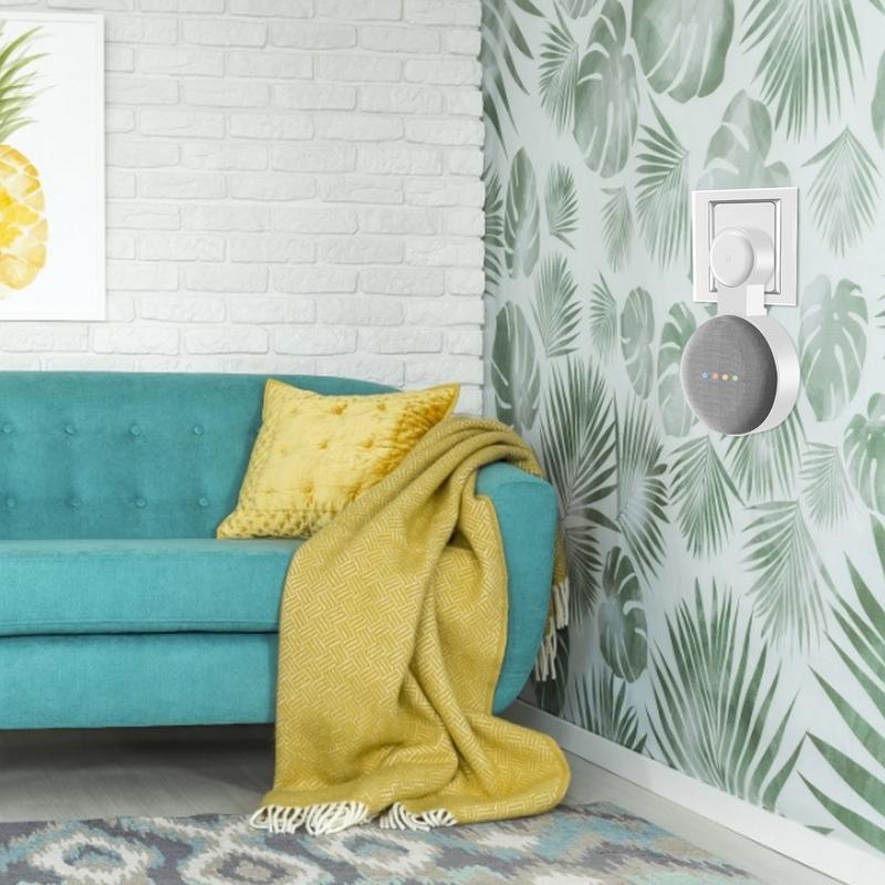 Stopcontact Wandmontage Houder - Google Speaker Nest Mini recensie en prijs