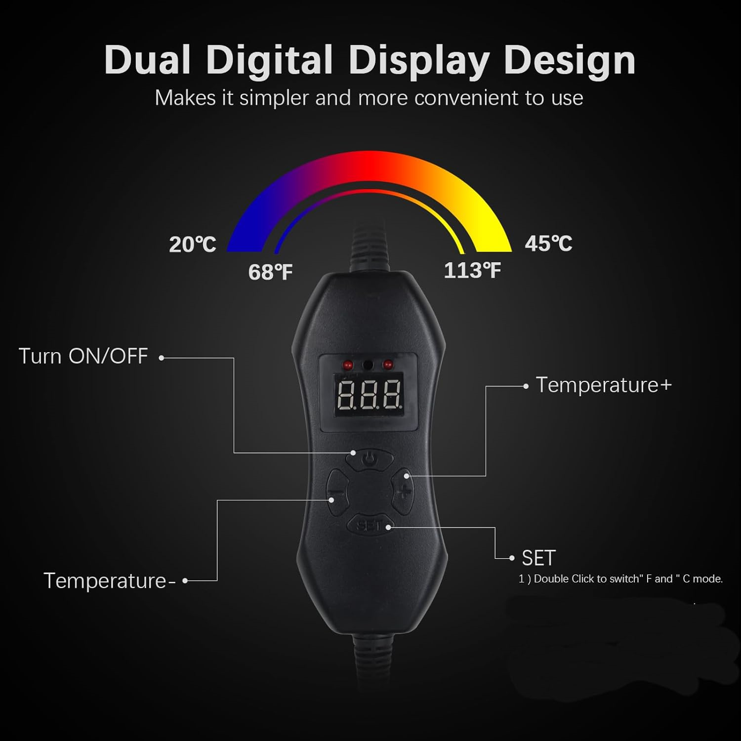 Zaailingwarmtemat met digitale - Heat Mat Seedling recensie en prijs